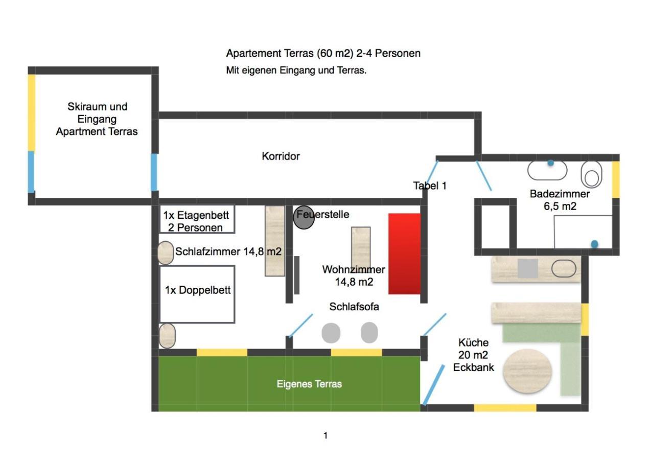 Haus Holunder Weissbriach Apartment Bagian luar foto