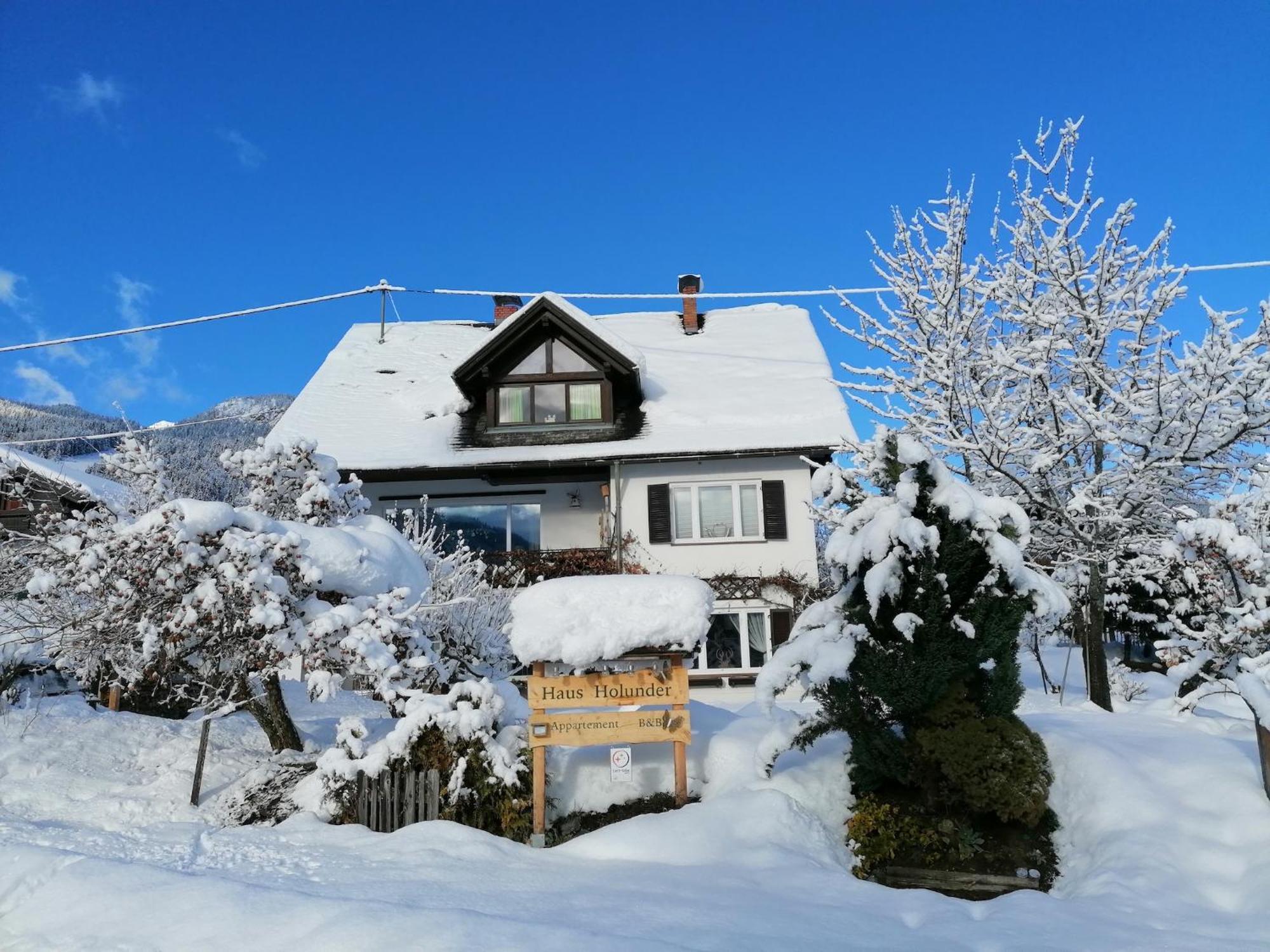 Haus Holunder Weissbriach Apartment Bagian luar foto